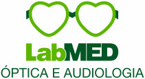 Logótipo LabMED Óptica e Audiologia
